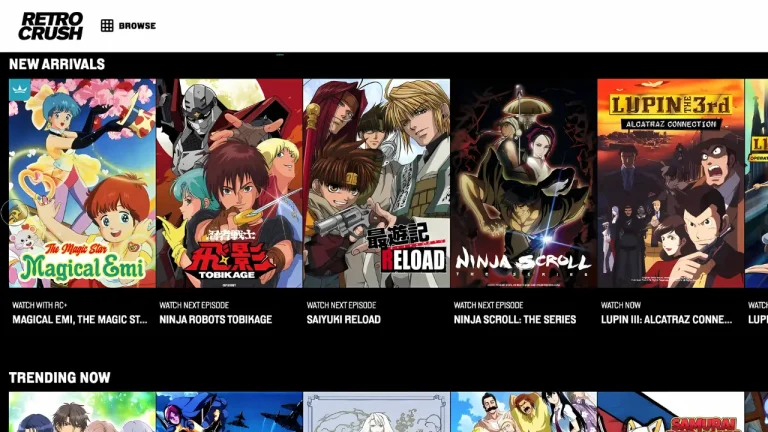 AnimeLab RetroCrush
